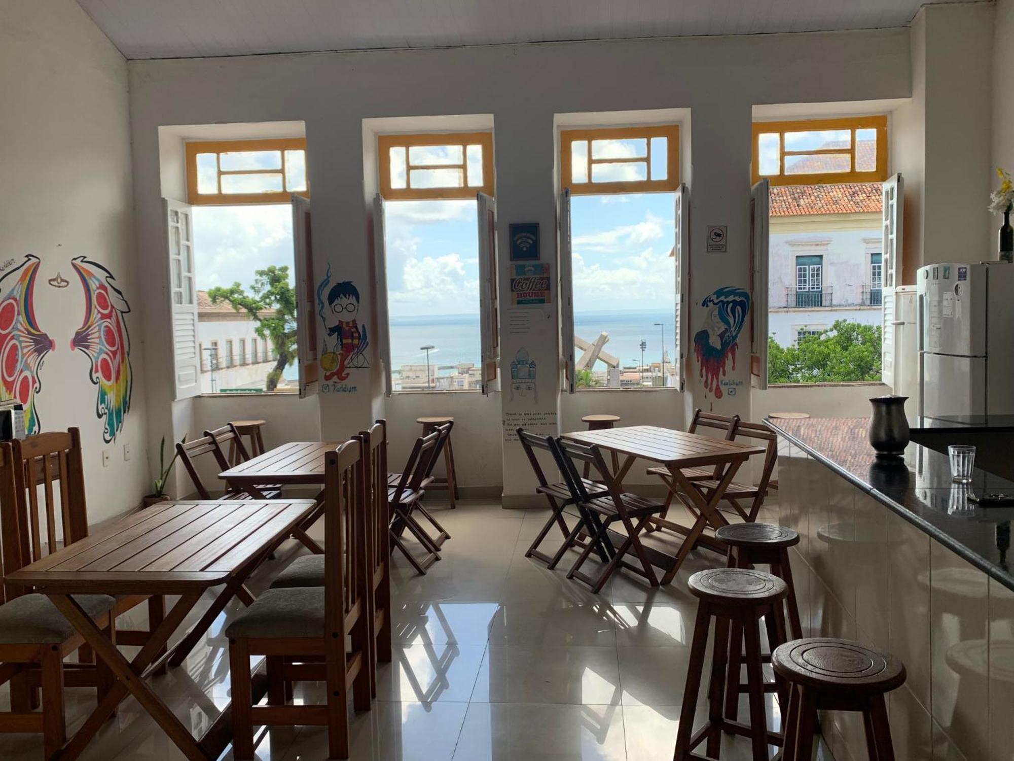 Hostel Morro De Sao Paulo Salvador Buitenkant foto