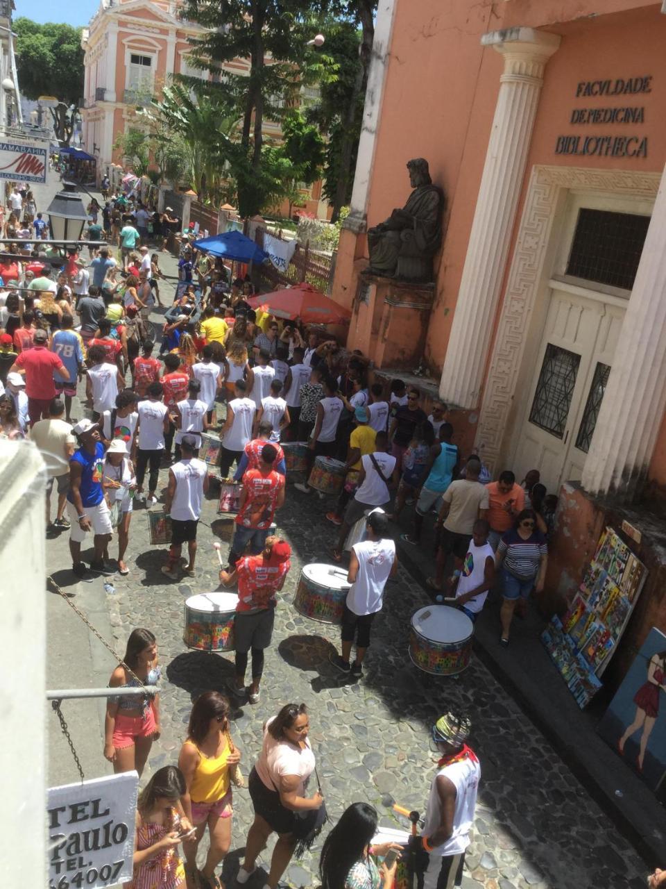 Hostel Morro De Sao Paulo Salvador Buitenkant foto